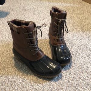 JustFab duck boots